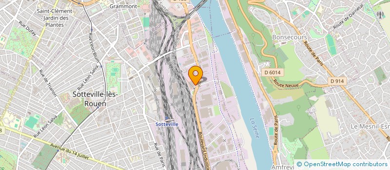 localisation de l'entreprise FINANCIAL GROUP  SOTTEVILLE-LES-ROUEN
