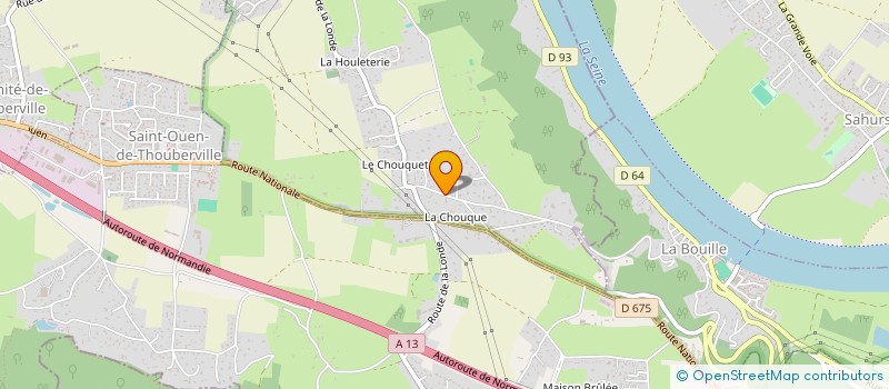 localisation de l'entreprise FINANCIAL HOLFING à CAUMONT
