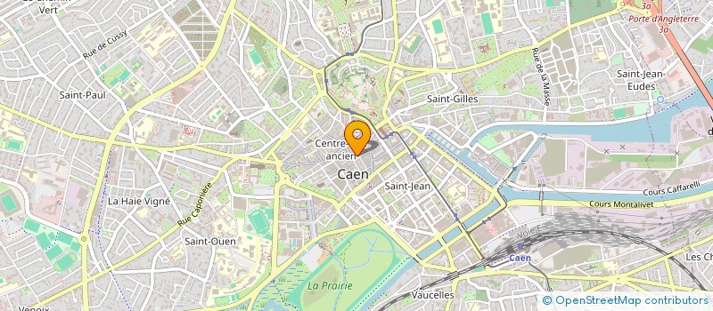 localisation de l'entreprise FINANCIAL NORMANDIE à CAEN
