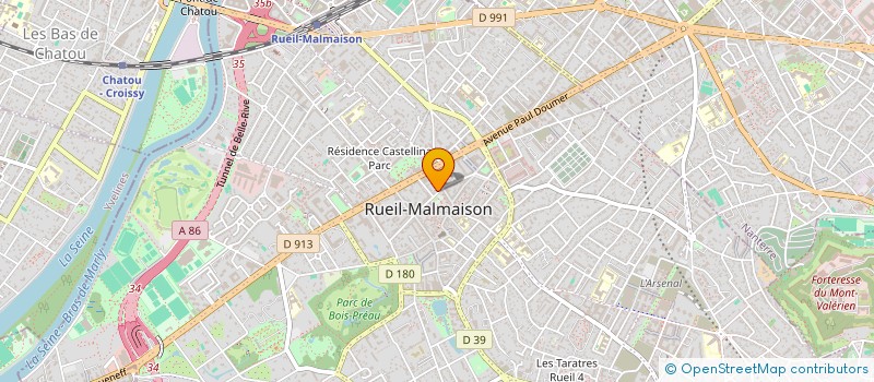 localisation de l'entreprise FINANCIER DE RE à RUEIL-MALMAISON