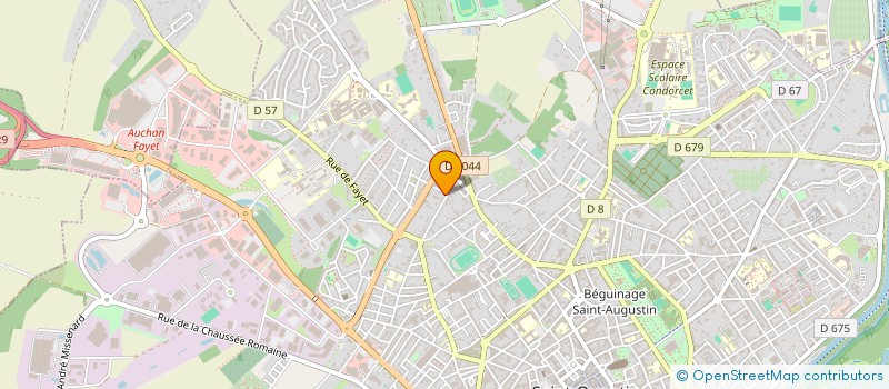 localisation de l'entreprise FINANCIERE 2LGB à SAINT-QUENTIN
