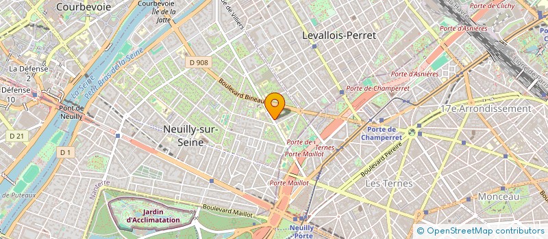 localisation de l'entreprise FINANCIERE 3A VICTOR HUGO SARL à NEUILLY-SUR-SEINE