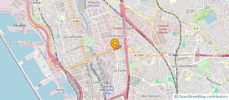 localisation de l'entreprise FINANCIERE 5 A SEC à MARSEILLE