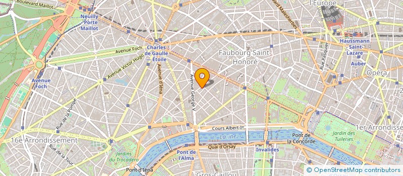 localisation de l'entreprise FINANCIERE 52  PARIS