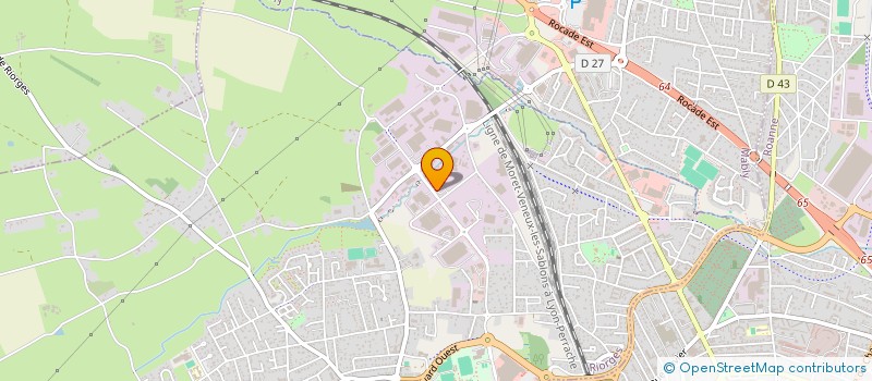 localisation de l'entreprise FINANCIERE AAB à RIORGES
