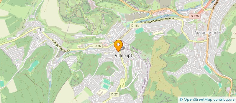 localisation de l'entreprise FINANCIERE AB  VILLERUPT