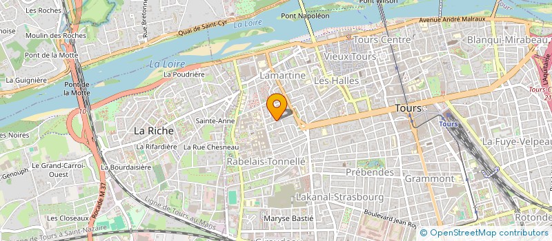 localisation de l'entreprise FINANCIERE ABGRAM  TOURS