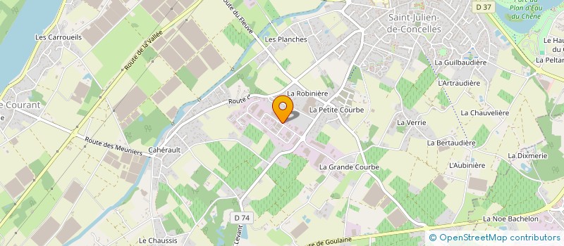 localisation de l'entreprise FINANCIERE ACE  BASSE-GOULAINE