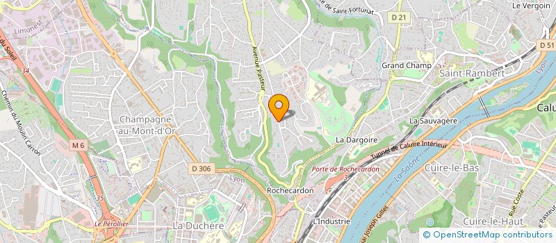 localisation de l'entreprise FINANCIERE ACE & MATCH  SAINT-DIDIER-AU-MONT-D'OR