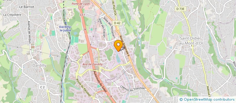 localisation de l'entreprise FINANCIERE ACORA  LIMONEST