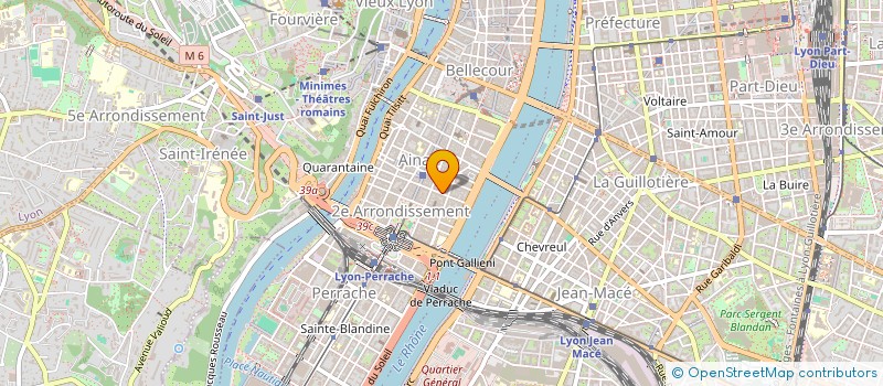 localisation de l'entreprise FINANCIERE ACTIPRINT à LYON