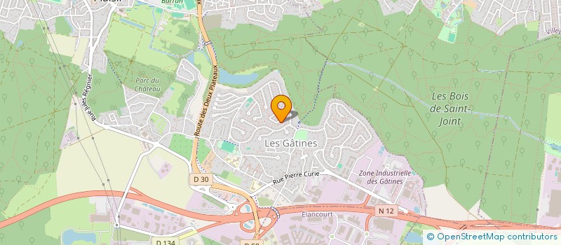 localisation de l'entreprise FINANCIERE ADM à PLAISIR