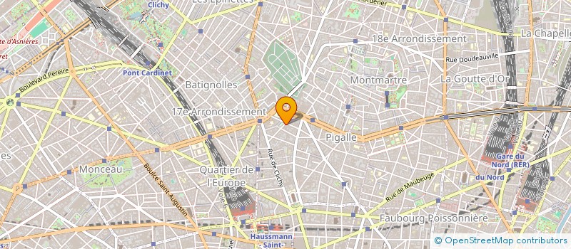 localisation de l'entreprise FINANCIERE ADONIS DE VERNEUIL  PARIS