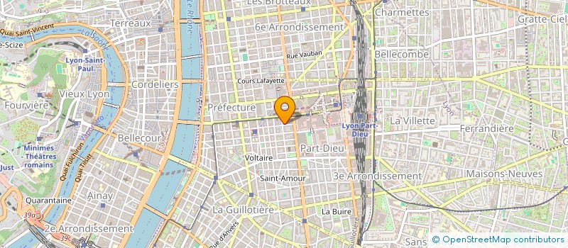 localisation de l'entreprise FINANCIERE AEMINIUM à LYON
