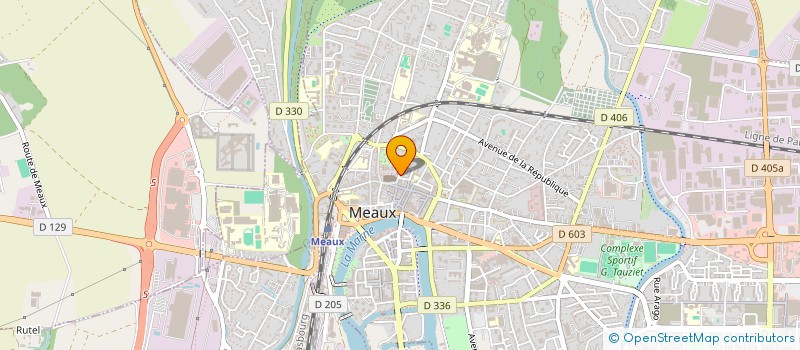 localisation de l'entreprise FINANCIERE AGH à MEAUX
