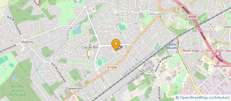 localisation de l'entreprise FINANCIERE AJA à PESSAC