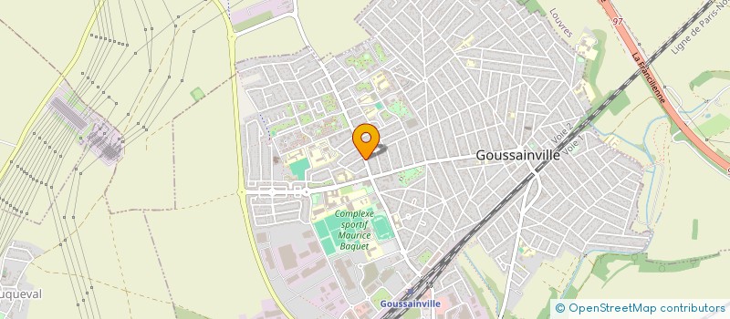 localisation de l'entreprise FINANCIERE ALAGAEDI  GOUSSAINVILLE