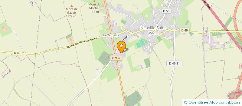 localisation de l'entreprise FINANCIERE ALEXIS MEDINA  NEUVILLE-SAINT-VAAST