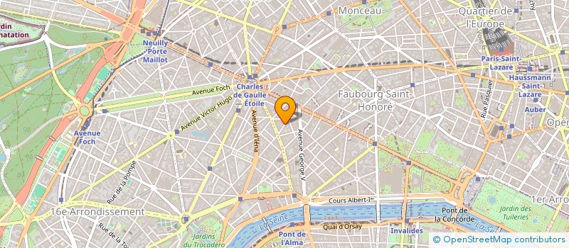 localisation de l'entreprise FINANCIERE ALIZE  PARIS