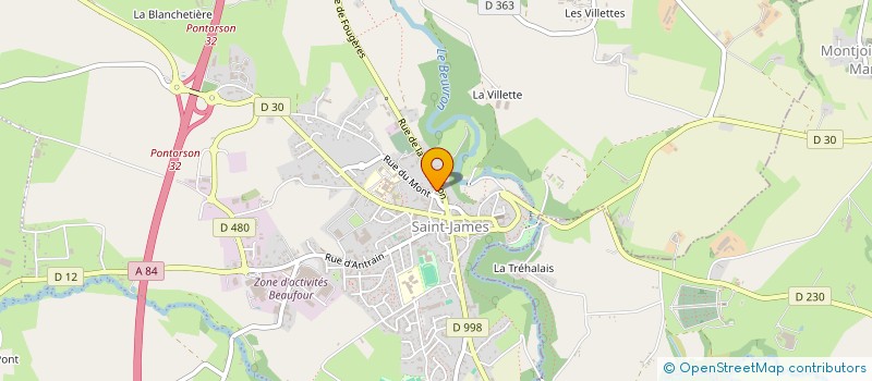 localisation de l'entreprise FINANCIERE ALTAIS  SAINT-JAMES