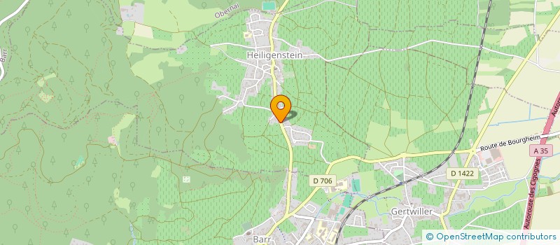 localisation de l'entreprise FINANCIERE AM  HEILIGENSTEIN