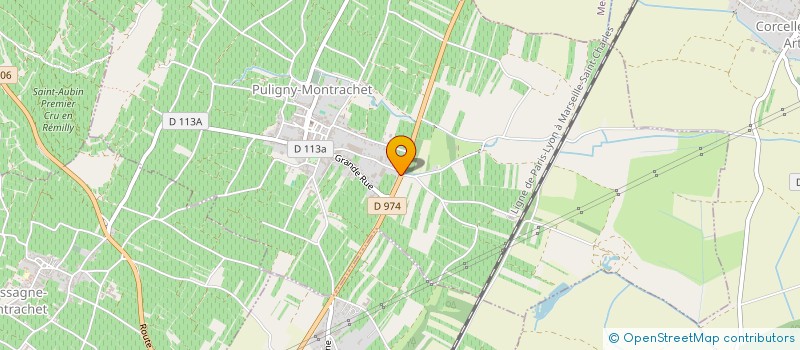 localisation de l'entreprise FINANCIERE AMANACRIS  MEURSAULT