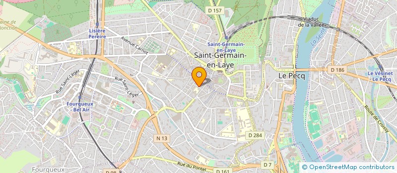 localisation de l'entreprise FINANCIERE AMG  SAINT-GERMAIN-EN-LAYE