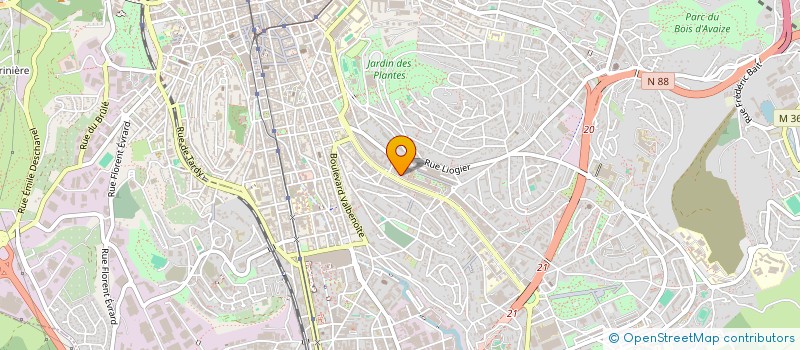 localisation de l'entreprise FINANCIERE APKARIAN à SAINT-ETIENNE