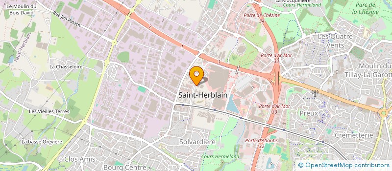 localisation de l'entreprise FINANCIERE ARPHIE à SAINT-HERBLAIN
