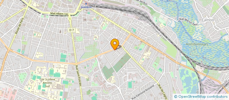 localisation de l'entreprise FINANCIERE AS  AMIENS