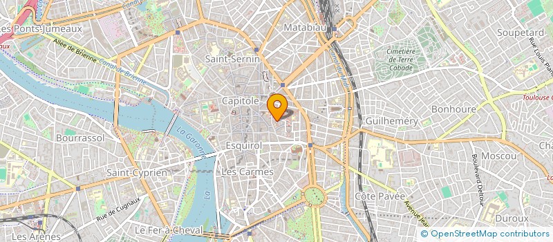 localisation de l'entreprise FINANCIERE ATHENA à TOULOUSE