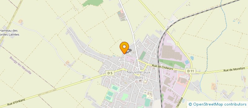 localisation de l'entreprise FINANCIERE AURELIEN à NEUVILLE-AUX-BOIS