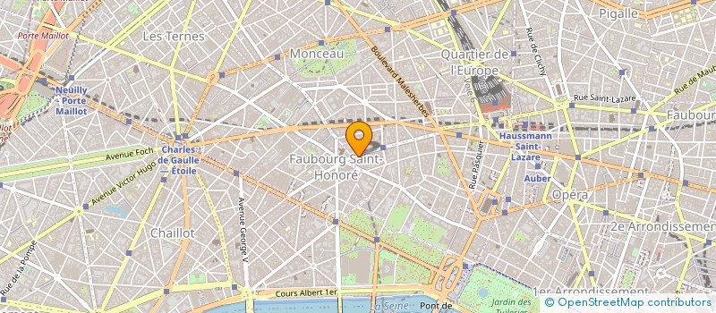 localisation de l'entreprise FINANCIERE AXEL INVEST  PARIS