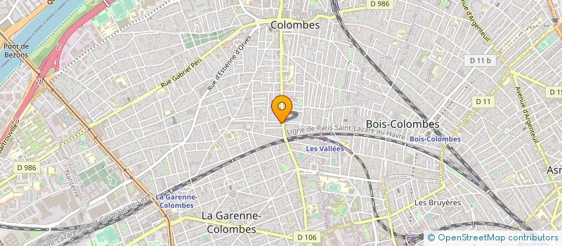 localisation de l'entreprise FINANCIERE BASSANT à COLOMBES