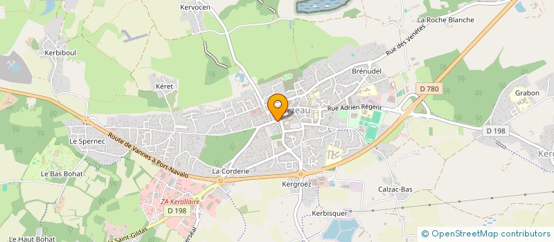 localisation de l'entreprise FINANCIERE BASTAK  SARZEAU