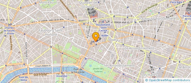 localisation de l'entreprise FINANCIERE BASTET & ASSOCIES III  PARIS