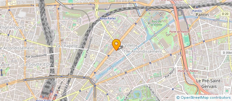 localisation de l'entreprise FINANCIERE BCB  PARIS