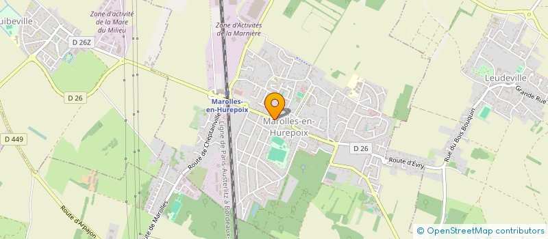 localisation de l'entreprise FINANCIERE BEAUVAIS  MAROLLES-EN-HUREPOIX