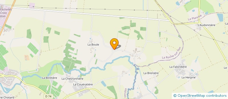 localisation de l'entreprise FINANCIERE BELMONT  SAINT-PHILBERT-DE-BOUAINE