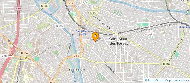 localisation de l'entreprise FINANCIERE BENITAH à SAINT-MAUR-DES-FOSSES