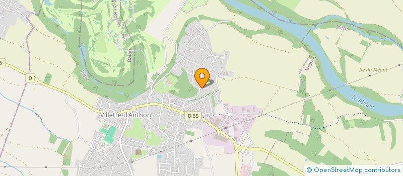 localisation de l'entreprise FINANCIERE BENTOBACHE  VILLETTE-D'ANTHON