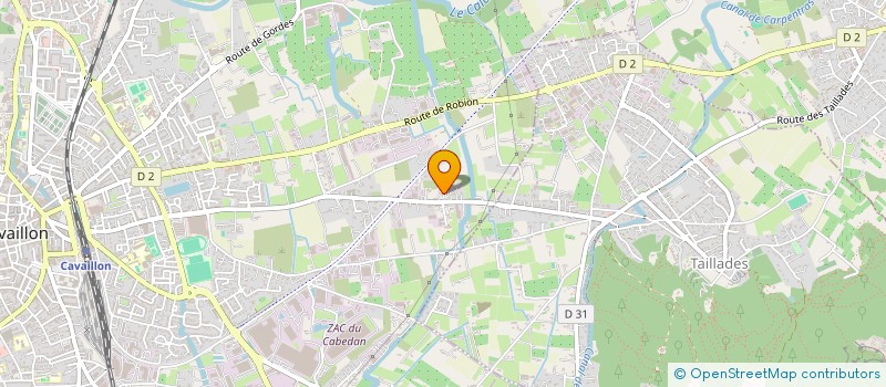 localisation de l'entreprise FINANCIERE BERARD  CAVAILLON