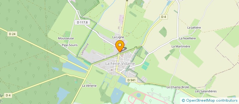 localisation de l'entreprise FINANCIERE BERNARD à LAMBLORE