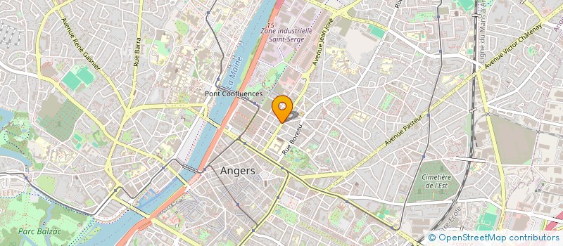 localisation de l'entreprise FINANCIERE BESNARDIERE à ANGERS