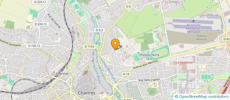 localisation de l'entreprise FINANCIERE BLANCHARD à CHARTRES