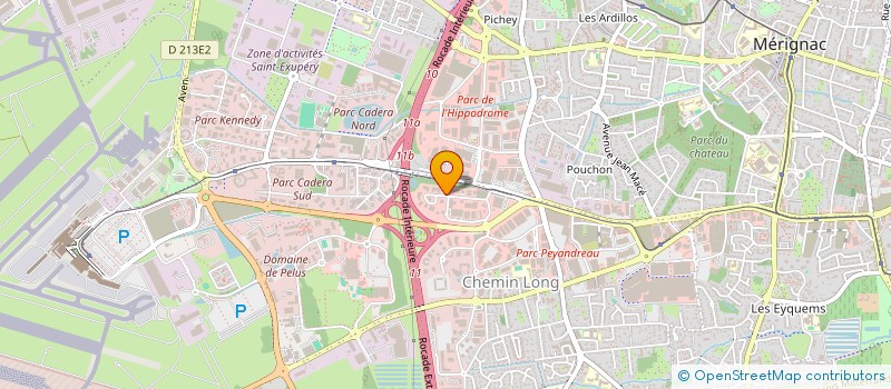 localisation de l'entreprise FINANCIERE BOCA INDUSTRIE  MERIGNAC