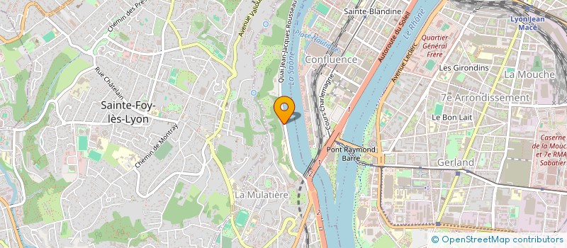 localisation de l'entreprise FINANCIERE BONAPARTE  CHASSIEU