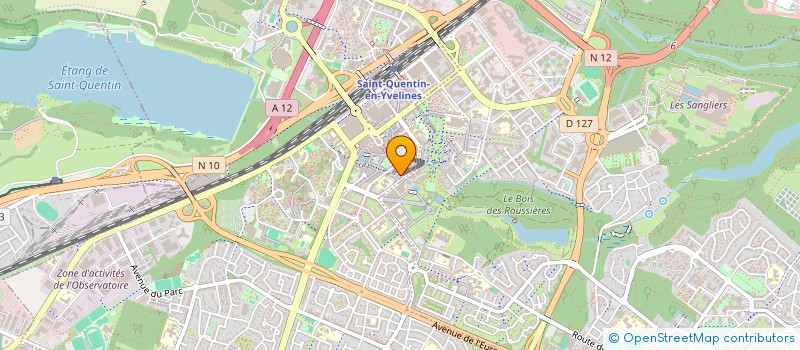 localisation de l'entreprise FINANCIERE BOUIN CONSEIL & MANAGEMENT - FBCM  MONTIGNY-LE-BRETONNEUX