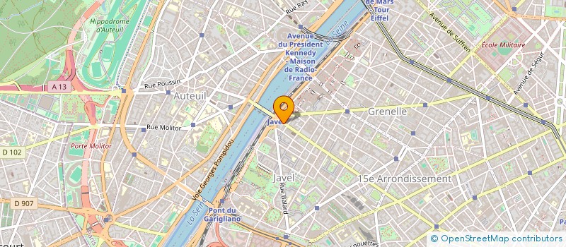 localisation de l'entreprise FINANCIERE BOULANGERIE PARIS & CO  PARIS