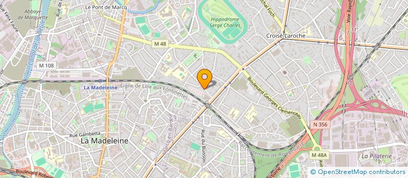 localisation de l'entreprise FINANCIERE BOULOGNE à MARCQ-EN-BARŒUL
